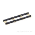 2.0mm Pitch Pin header Connector Dual Row Straight Three Inserted and Seven Missing Columns SQ0.5mm H4.0mm Double Plastic 2*33P